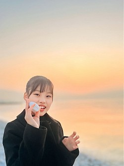【ななちゃん】大阪泉佐野市のりんくう公園マーブルビーチ！この日の夕暮れ＆夜景、感動的でした！！ここのロケーション素敵すぎる！！